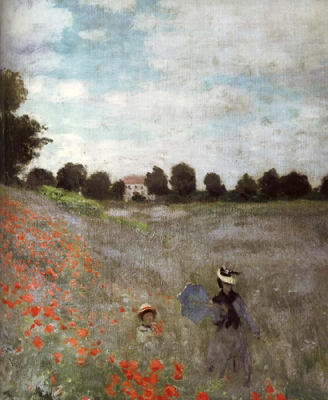 Claude Monet Details of Poppies Germany oil painting art